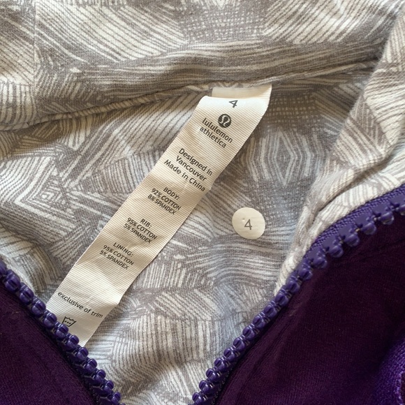Lululemon zip up - Picture 5 of 7